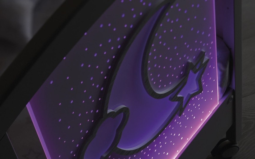 Кроватка Erbesi Moon LED (Мун)