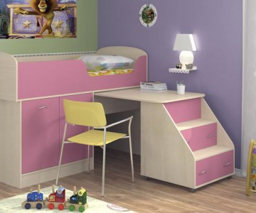 Детская кровать Дюймовочка-2 Микро 160х70 см Детская кровать Дюймовочка-2 Микро 160х70 см