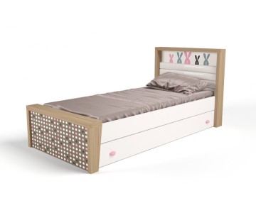 Кровать №3 MIX BUNNY розовый 