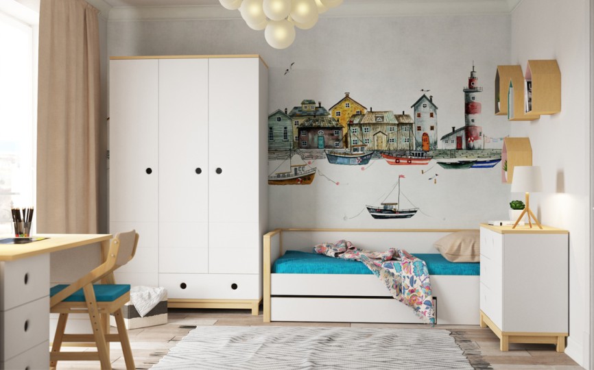 Шкаф трехстворчатый "Робин Лайт"