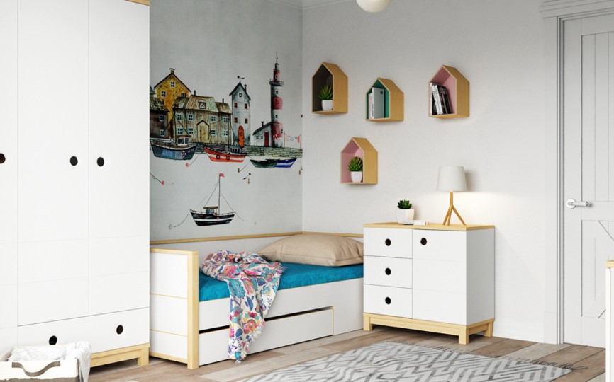 Шкаф трехстворчатый "Робин Лайт"