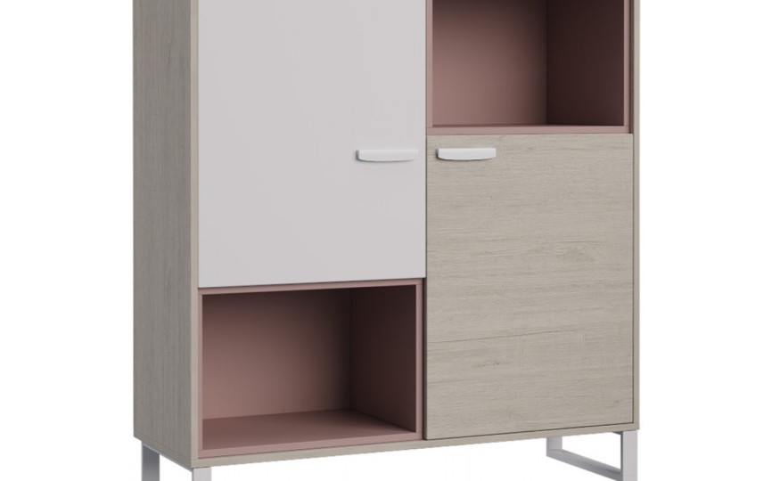 Шкаф для книг "Liberty Pink"