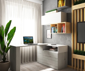 Уголок школьника "Стильный Нью Тон Грэй" Уголок школьника "Стильный Нью Тон Грэй"