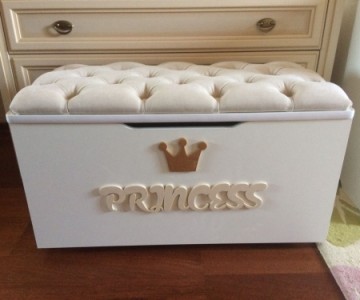 Ящик-пуфик для игрушек "Иллюзия"