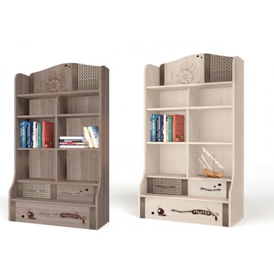 Стеллаж широкий "Pirat" для мальчика  