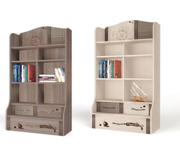 Стеллаж широкий "Pirat" для мальчика Стеллаж широкий "Pirat" для мальчика