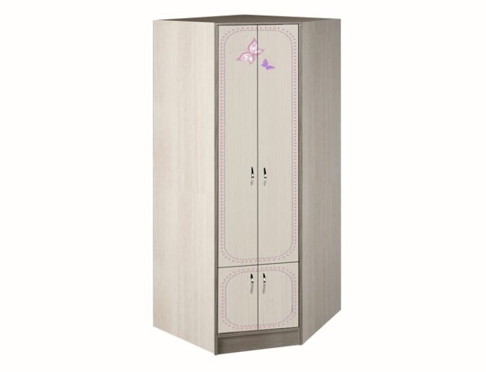 Угловой шкаф "Фанки Кидз Лилак".