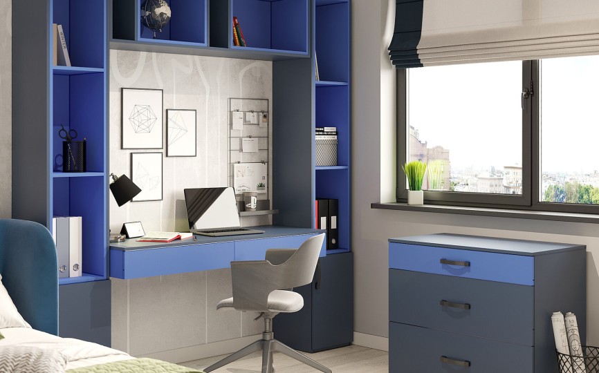 Полка Бостон навесная