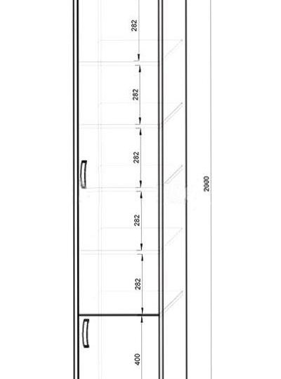 Шкаф 1 дверный Мишка 13/10