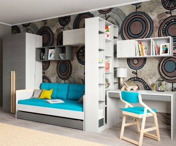 Детская комната "Уютный Нью Тон Грэй" Детская комната "Уютный Нью Тон Грэй"