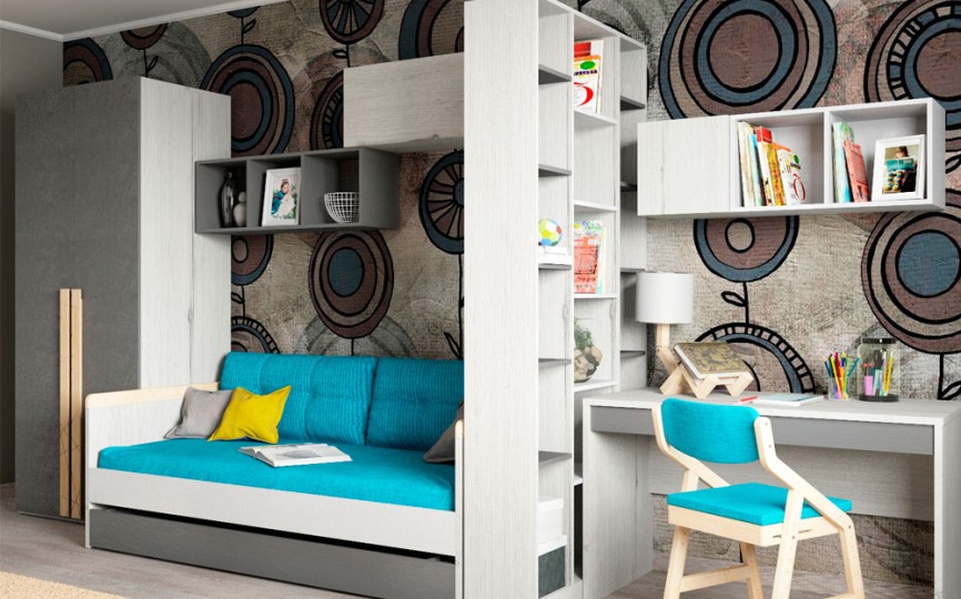 Детская комната "Уютный Нью Тон Грэй"  