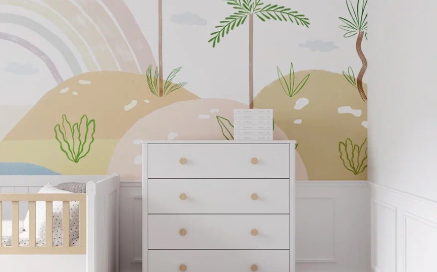 Комод Эмма 3 с четырьмя ящиками