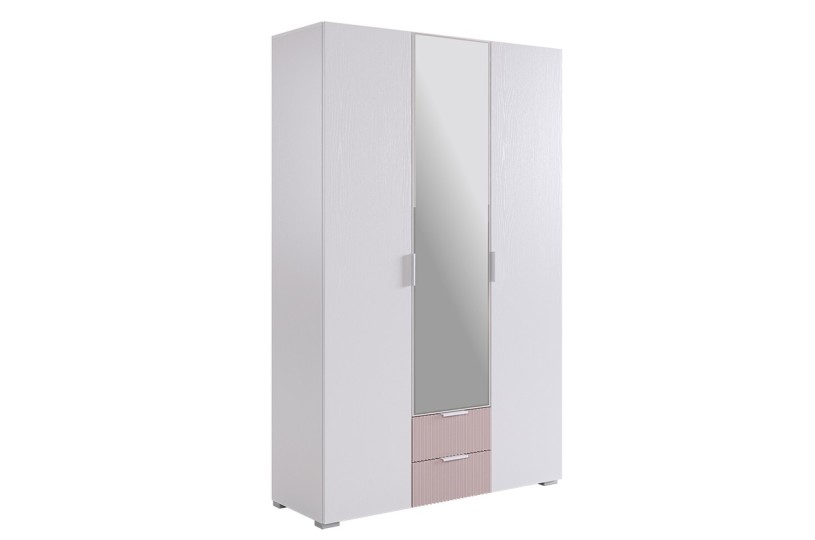 Шкаф трехдверный Зефир с зеркалом