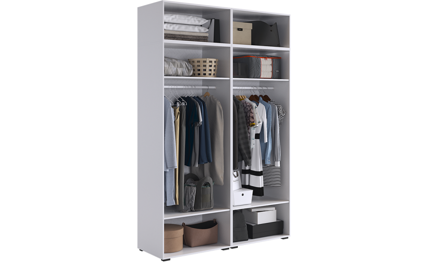 Шкаф четырехдверный Ева К2 (комплект) Шкаф четырехдверный Ева К2 (комплект)