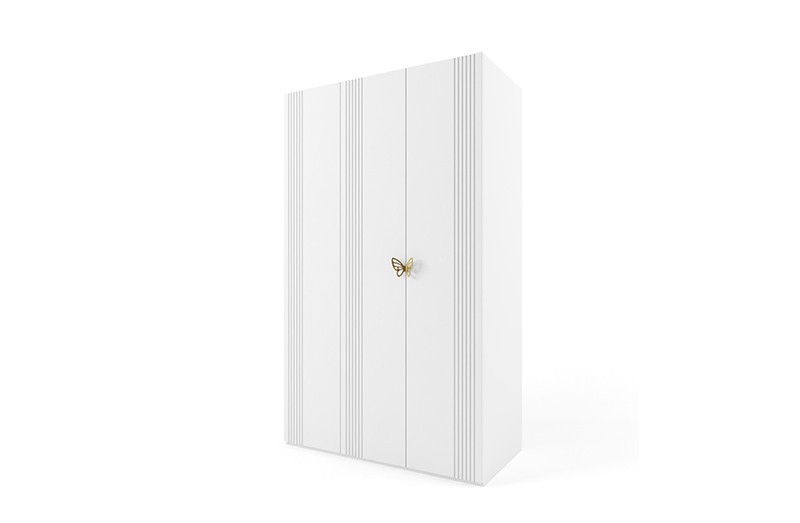 Шкаф 3-х дверный Мишель Белый Шкаф 3-х дверный Мишель Белый