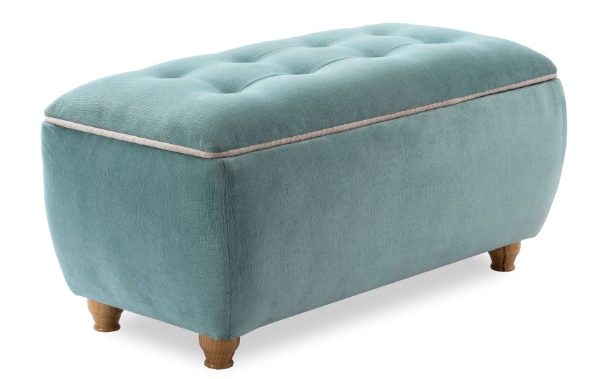 Банкетка SUMMER, цвет бирюзовый AKS-3313 