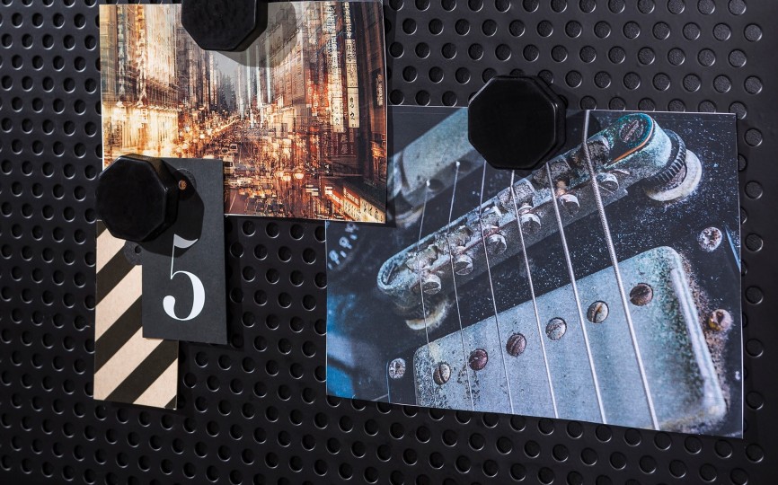 Надстройка для стола "Dark Metal", DM-1102