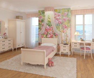 Комната для подростка "Лебо" из массива Комната для подростка "Лебо" из массива