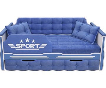 Детская кровать "Спорт" 190 с дополнительным спальным местом  