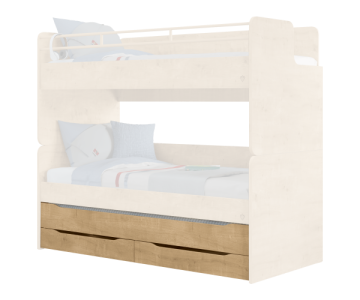 Кровать выдвижная с ящиками Studio