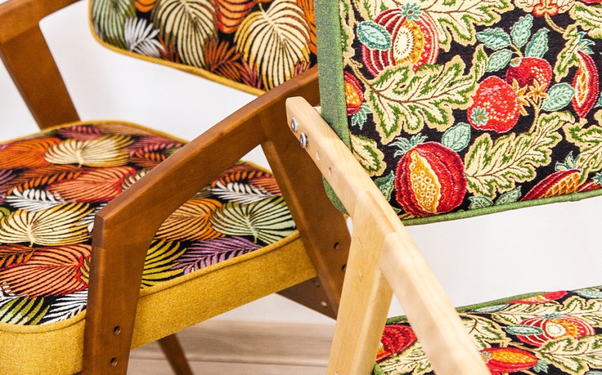 Стул регулируемый «Бруно» Листья + рогожка Сан-Леон (орех) Стул регулируемый «Бруно» Листья + рогожка Сан-Леон (орех)