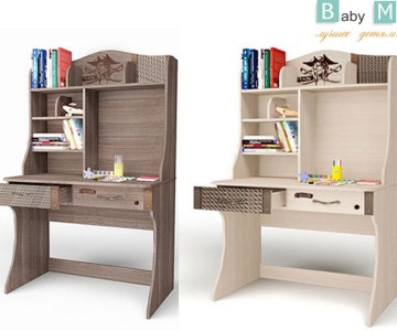 Стол с надстройкой "Pirat" для мальчика Стол с надстройкой "Pirat" для мальчика