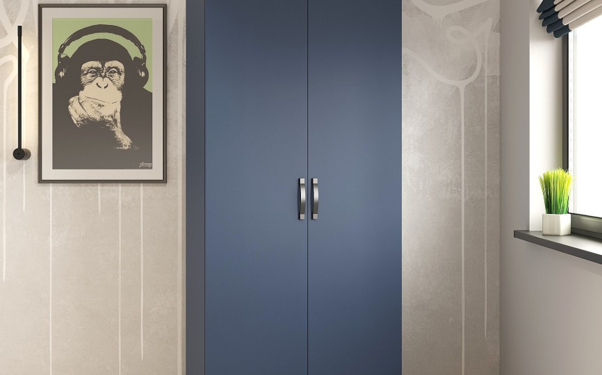 Шкаф Бостон двухдверный платяной