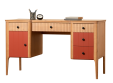 Стол письменный Грета №3, 4, две тумбы
