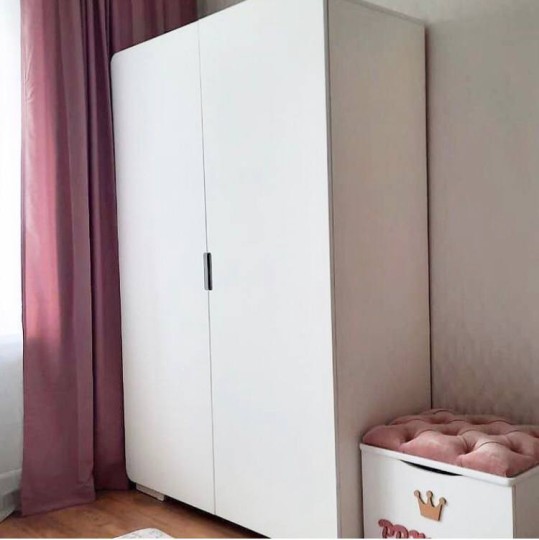 Шкаф 2-х дверный Облако 165 см. орхидея