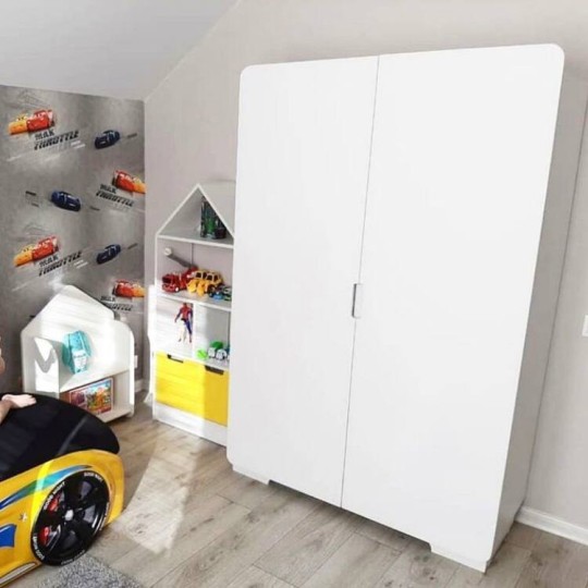 Шкаф 2-х дверный Облако 165 см. орхидея