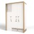 Шкаф 3-х дверный MIX Ловец снов (кремовый, цветной) (B.B.01-L)