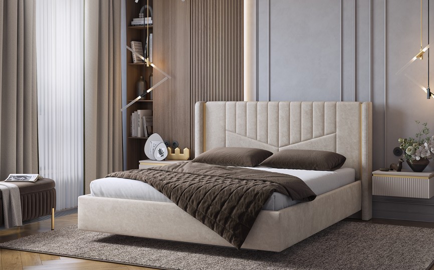 Кровать с подъемным механизмом Диор Кровать с подъемным механизмом Диор