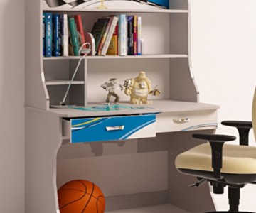 Стол c надстройкой Ламан для мальчика Стол c надстройкой Ламан для мальчика