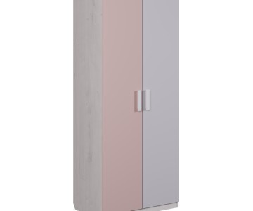 Шкаф двухстворчатый Ш2 "Румика Пинк"