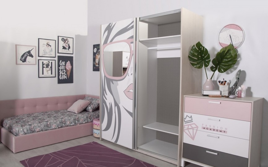 Шкаф-купе SOLO-Barbara