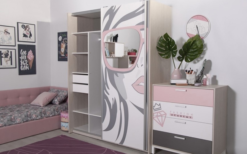 Шкаф-купе SOLO-Barbara