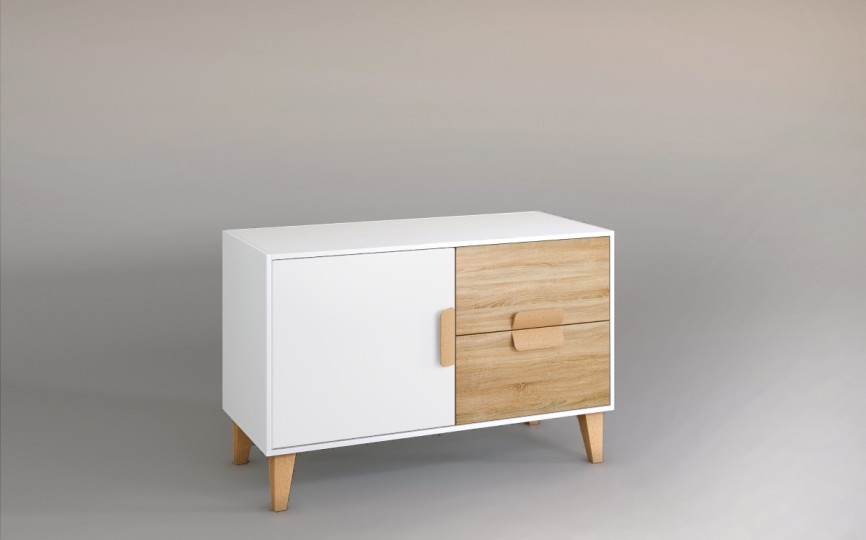 Комод низкий "КВАДРО"