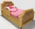  Детская кровать для девочек Люксор