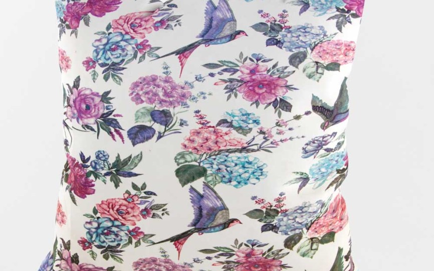 Декоративная подушка (38 попугаев)   