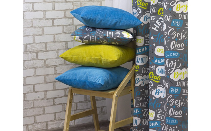 Декоративная подушка (38 попугаев)   