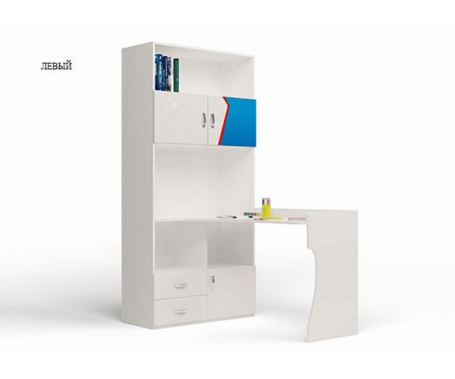 Стол-стеллаж для мальчика "Человек паук" 