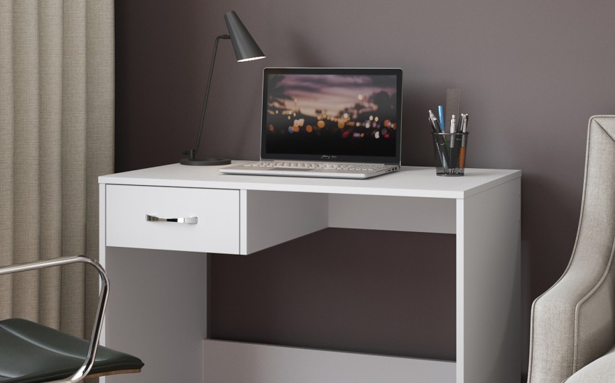 Стол компьютерный С-234 белый 