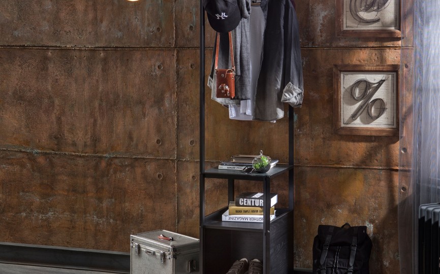 Вешалка наружная "Dark Metal", DM-1105