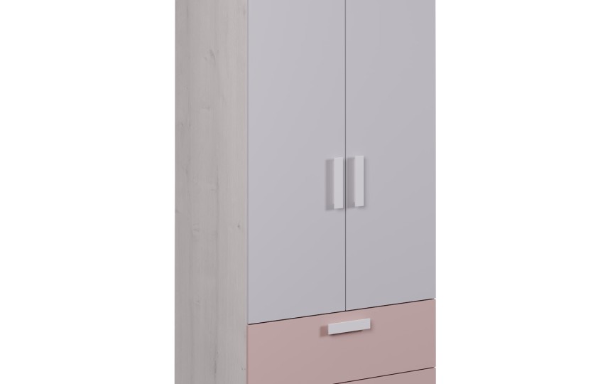 Шкаф многофункциональный Ш2.М "Румика Пинк" Шкаф многофункциональный Ш2.М "Румика Пинк"