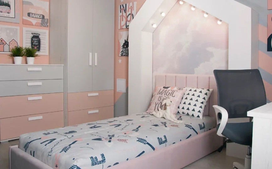 Шкаф многофункциональный Ш2.М "Румика Пинк" Шкаф многофункциональный Ш2.М "Румика Пинк"