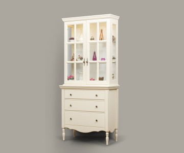 Буфет  двухдверный Бьёрт на высоких ножках 1-36