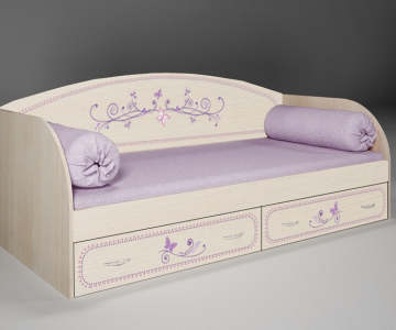 Кровать для девочки "Фанки Кидз Лилак".