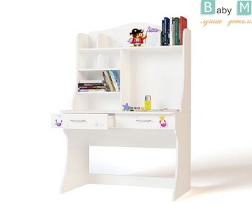 Стол с надстройкой "Pirates" для девочки Стол с надстройкой "Pirates" для девочки