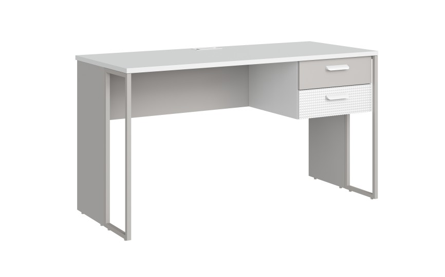 Стол прямой Либерти Беж с ящиками Стол прямой Либерти Беж с ящиками