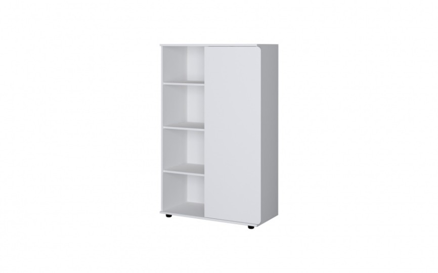 Шкаф комбинированный ДЕЛЬТА Лофт 13 White